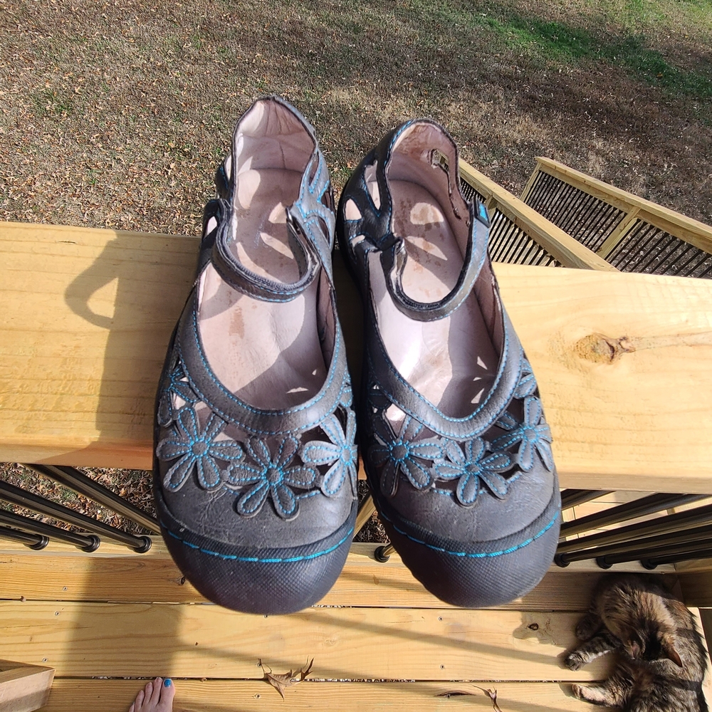 Jambu Wildflower Mary Janes